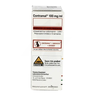 Contramal 100 Mg/ml, Solution Buvable