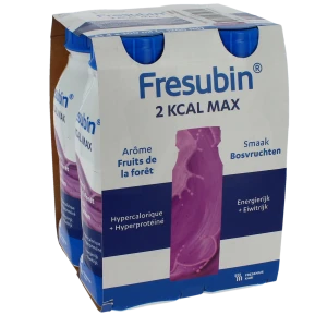 Fresubin 2 Kcal Max Nutriment Fruits De La Forêt 4bouteilles/300ml