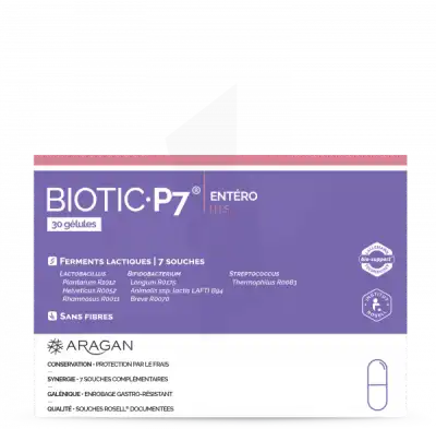 Aragan Probiotic 7 Entero Gélules B/10 à La Lande-de-Fronsac