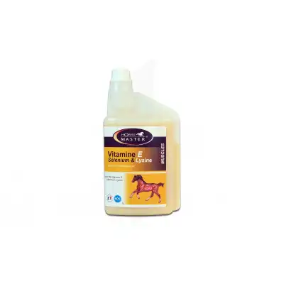 Horse Master Vitamine E Sélénium-lysine Liquide 1l à SAINT-CYR-SUR-MER