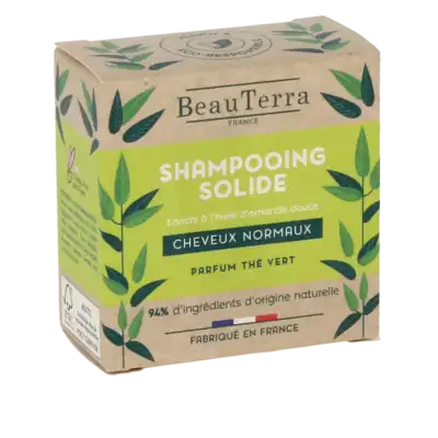 Beauterra Shampooing Solide Cheveux Normaux B/75g à CHASSE SUR RHÔNE