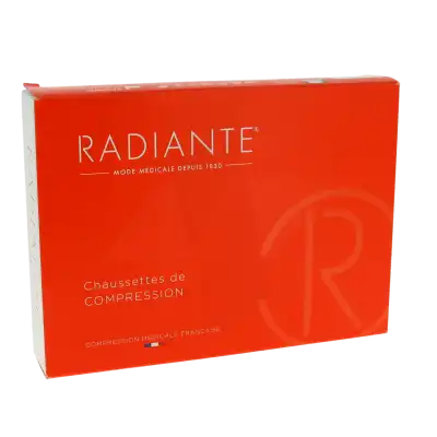 Radiante 2 Microvoile Jarfix Bas Jarret Pied Ouvert Femme Noir T1m à Bordeaux
