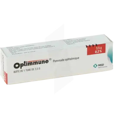 OPTIMMUNE, Pommade ophtalmique