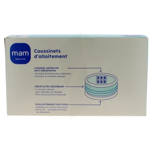 Mam Coussinet D'allaitement Boîte De 105