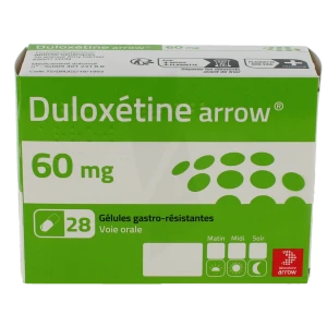 Duloxetine Arrow 60 Mg, Gélule Gastro-résistante