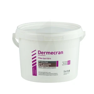 Dermécran® Pâte Barrière Protection Anti-graisses & Pigments Pot De 2kg