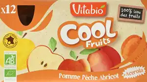 Vitabio Cool Fruits Pomme Pêche Abricot à LE PIAN MEDOC