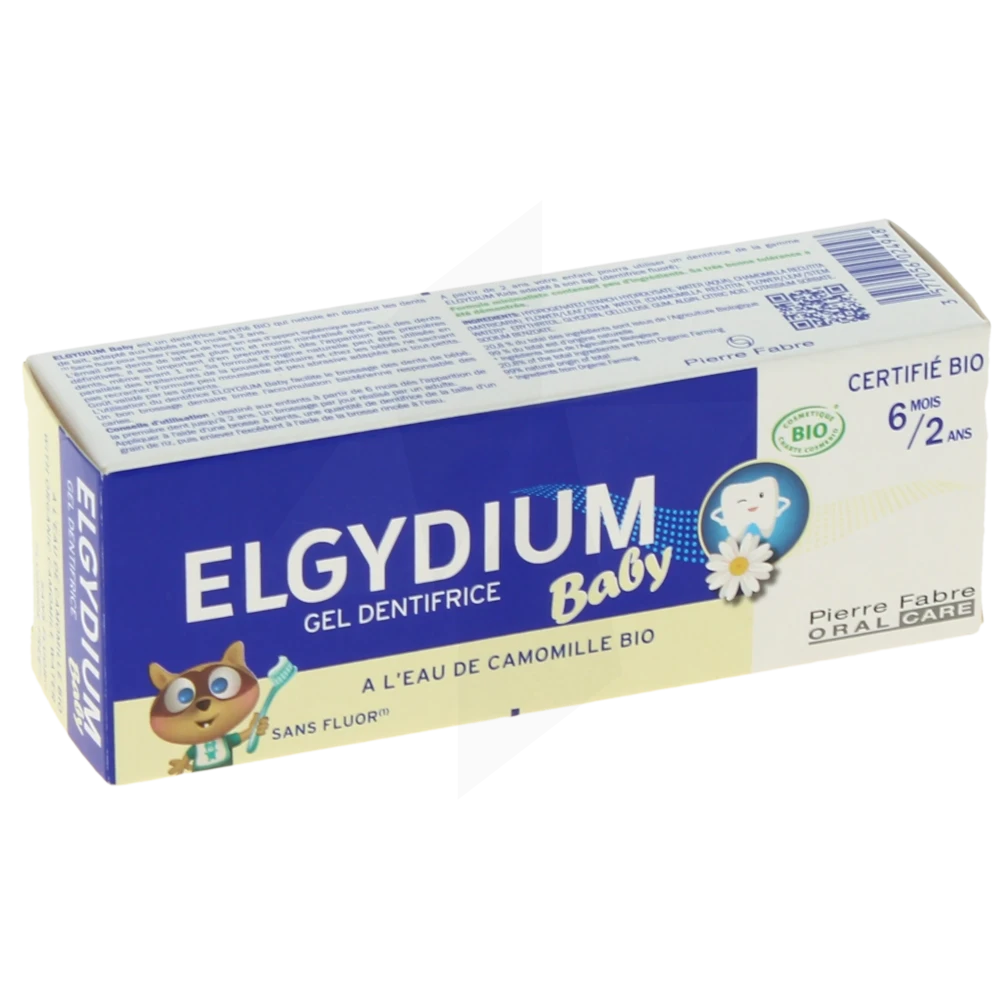 Elgydium Baby Dentifrice Bio T/30ml