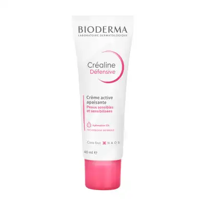 Bioderma Créaline Défensive Crème Active Apaisante Légère Peau Sensible 40ml à La Ricamarie