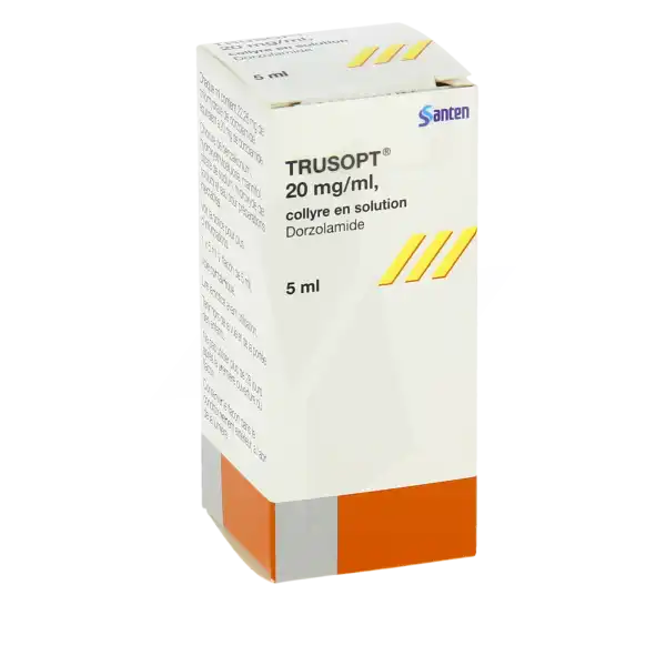 Trusopt 20 Mg/ml, Collyre En Solution