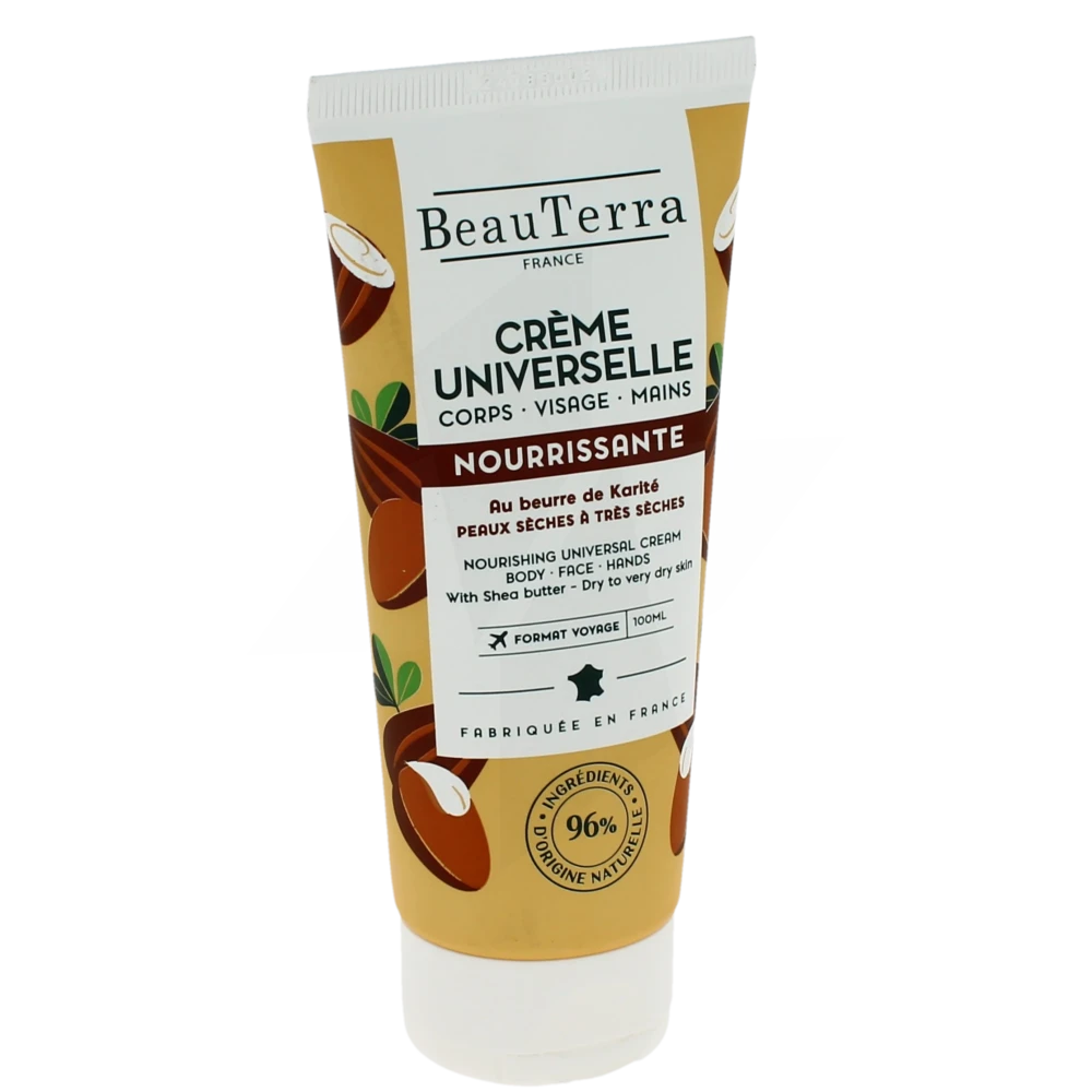 Beauterra Cr Universelle Corps Visage Mains Nourrissante T/100ml