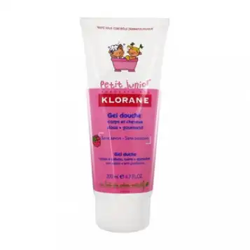 Klorane Petit Junior Gel Douche Corps Cheveux Framboise T /200ml