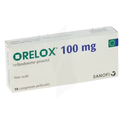 Orelox 100 Mg, Comprimé Pelliculé à CANALS