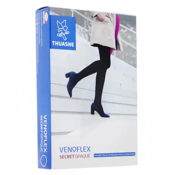 Thuasne Venoflex Secret 2 Chaussette Opaque Doré T4n