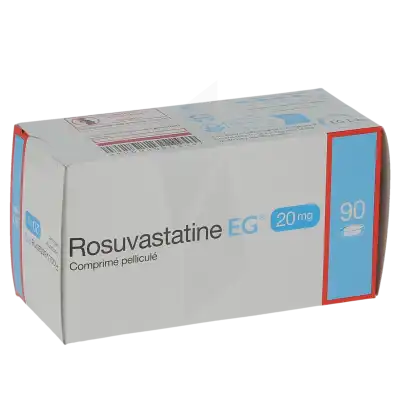 Rosuvastatine Eg 20 Mg, Comprimé Pelliculé à Auterive