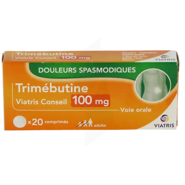 Trimebutine Viatris Conseil 100 Mg, Comprimé