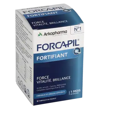 Forcapil Gélules Croissance Vitalité Cheveux Ongles B/60 à VILLENAVE D'ORNON
