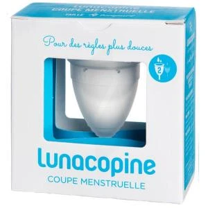 Lunacopine Coupelle Menstruelle Transparente T2 Sach/1