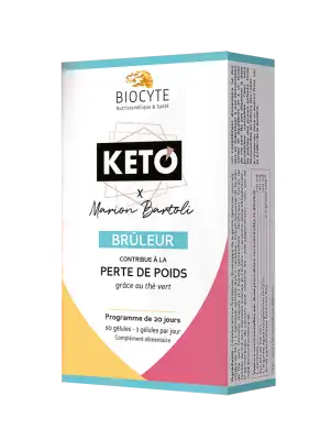 Biocyte Keto Brûleur Gélules B/60 à Paris