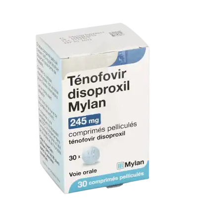 Tenofovir Disoproxil Mylan 245 Mg, Comprimé Pelliculé à LIEUSAINT