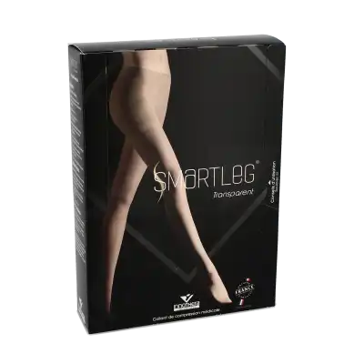 Smartleg® Transparent Classe Ii Collant Délicate Taille 1+ Long Pied Ouvert à Le Breuil
