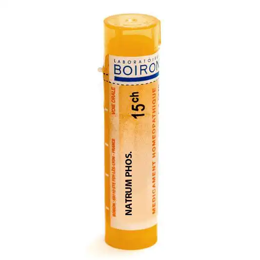 Boiron Natrum Phosphoricum 15ch Granules Tube De 4g