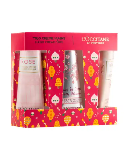 L'occitane Trio Mains Rose