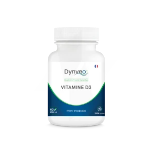Dynveo Vitamine D3 Végétale Vegan 2000 Ui 60 Gélules