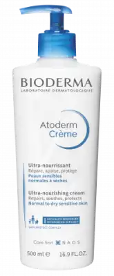 Bioderma Atoderm Crème Ultra Nourrissante Fl Pompe/500ml à Saint-Maximin