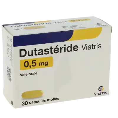 DUTASTERIDE VIATRIS 0,5 mg, capsule molle