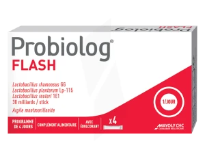 Probiolog Flash Poudre Orodispersible 4 Sticks
