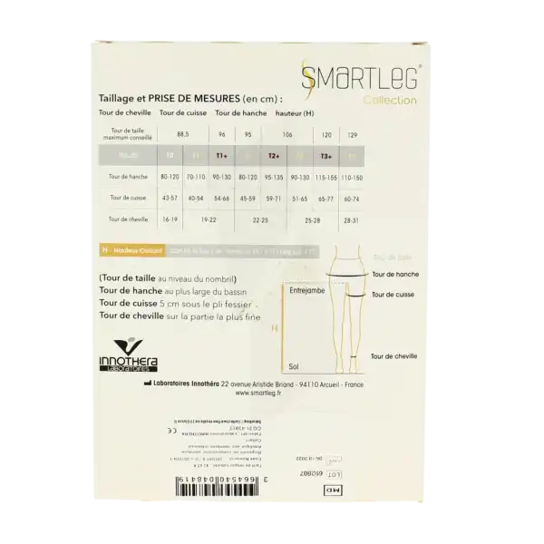 Smartleg 2 Collection Collant Contention Irresistible Fine Résille T2n