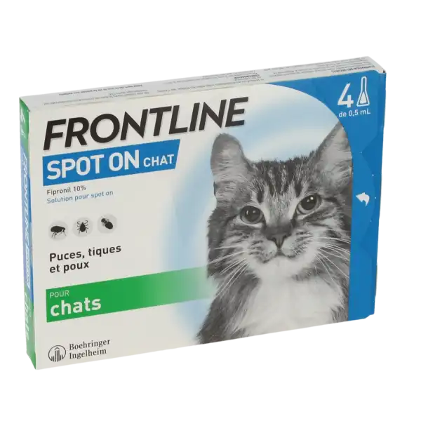 Frontline Spot On Chat, Solution Pour Spot-on