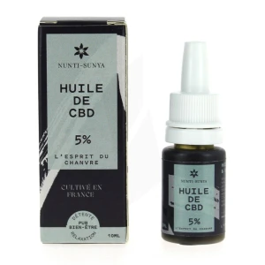 Les Chanvres De L'atlantique Huile De Cbd 5% 10ml