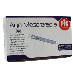 Pic Solution Aiguille Mésothérapie 27gx4mm B/100