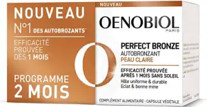 Oenobiol Pefect Bronz Caps Autobronzant Peau Claire 2pots/30 à Thuir
