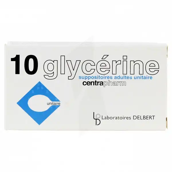 Suppositoire A La Glycerine Centrapharm Adultes, Suppositoire