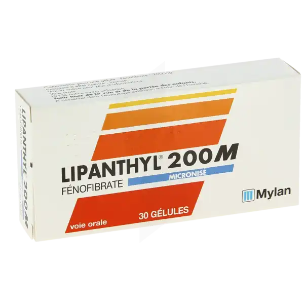 Lipanthyl 200 Micronisé, Gélule