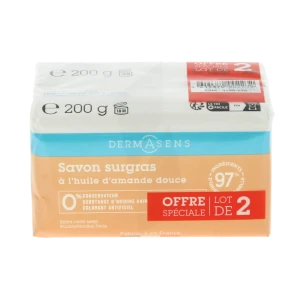 Dermasens Savon Surgras Classique 2x200g