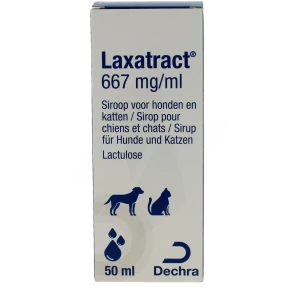 Laxatract 667 Mg/ml Sirop Pour Chiens Et Chats, Sirop