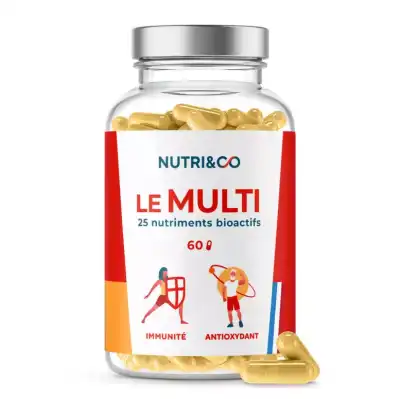 Nutri&co Le Multi Gélules B/60 à Crocq