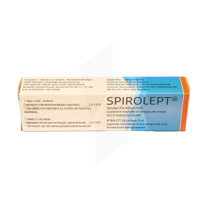 Spirolept 200 Millions U/ml, Suspension Injectable En Seringue Préremplie. Vaccin Leptospires Inactivé