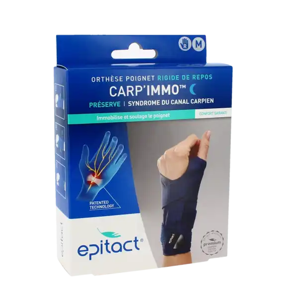 Carp'immo OrthÈse Poignet Rigide De Repos Droit M