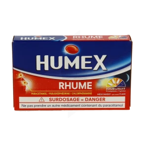 Humex Rhume Comprimés Et Gélules Plq/16
