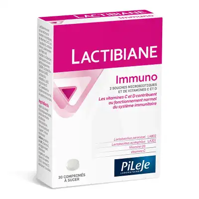 Pileje Lactibiane Immuno 30 Comprimés à Sucer à MANCIET