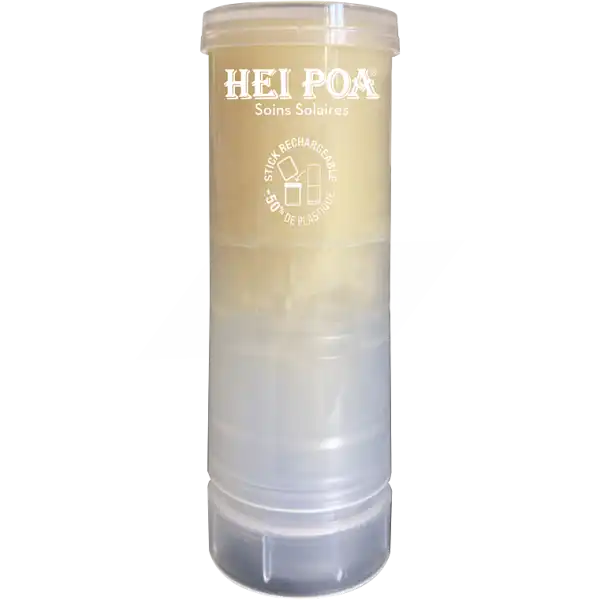 Hei Poa Monoi Solaire Ao Spf50+ Stick Solaire Visage éco-recharge 15g