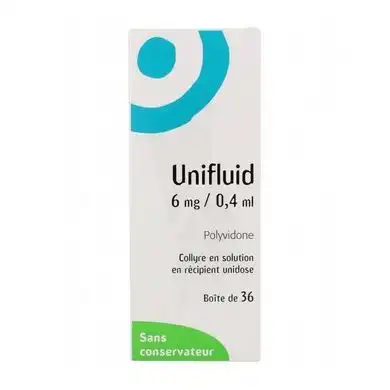 Unifluid 6 Mg/ 0,4 Ml, Collyre En Solution En Récipient Unidose à Paris