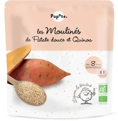 Popote Moulinés Patate Douce & Quinoa 180g à VINCENNES