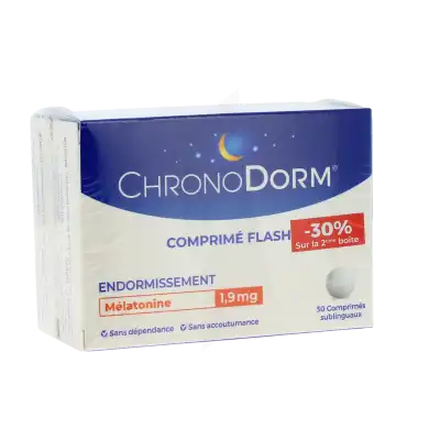 Chronodorm MÉlatonine 1,9 Mg Comprimés Subl 2boîte De 30 à ST-ETIENNE-DE-TULMONT