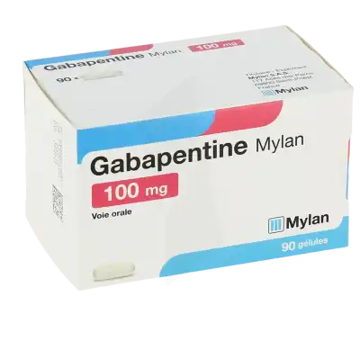 Gabapentine Viatris 100 Mg, Gélule à POITIERS